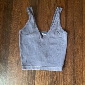 Fct basics ribbed v neck tank
